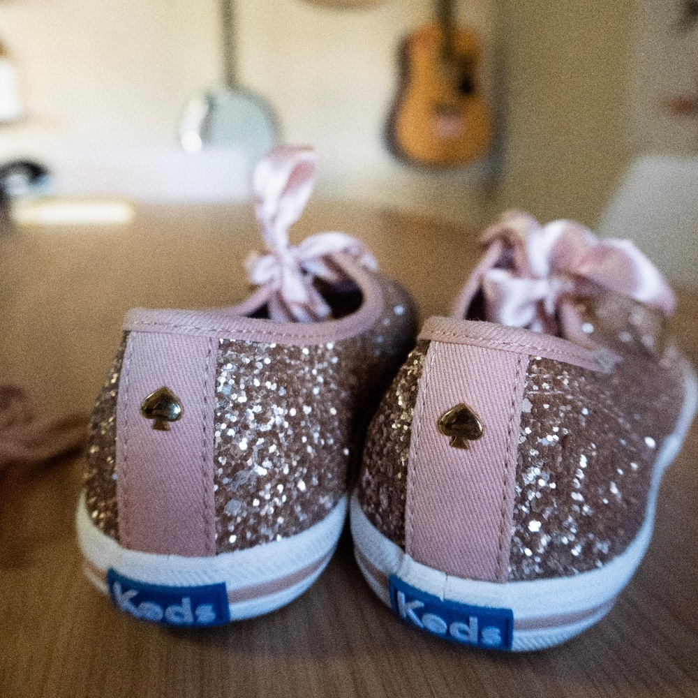 kate spade shoes | rose gold